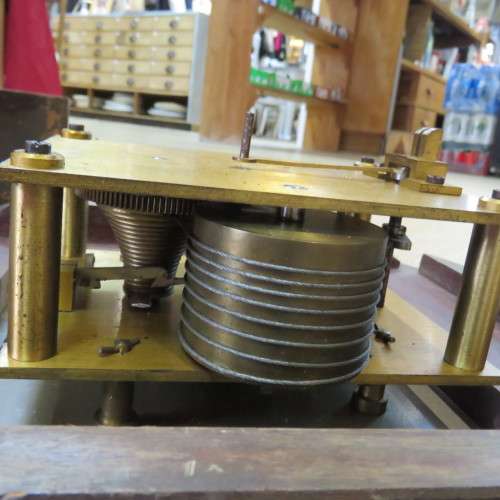 Antique Station clock for spares - Not working - Clock 38 x 38 cm - Face 30,5 x 30,5 cm