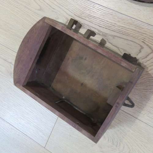 Antique Station clock for spares - Not working - Clock 38 x 38 cm - Face 30,5 x 30,5 cm