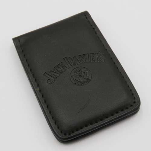 Jack Daniels leather money clip