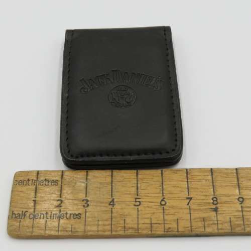 Jack Daniels leather money clip