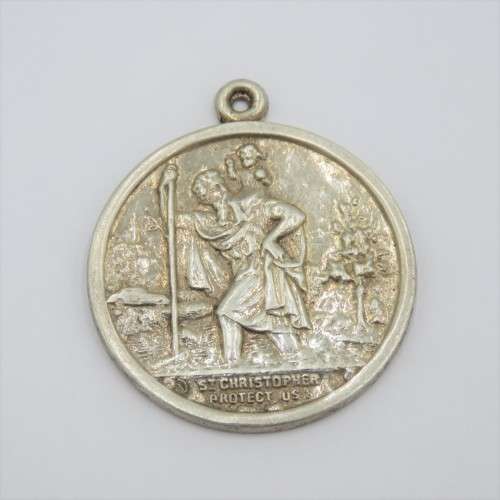 Silver St Christopher medal - 10,8 g