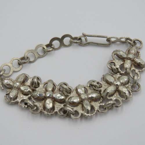 Very small Indian silver bracelet - Scan 92% silver - Weighs 9,4 g