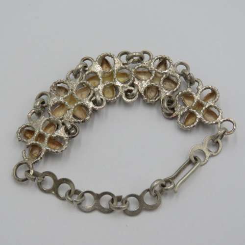 Very small Indian silver bracelet - Scan 92% silver - Weighs 9,4 g