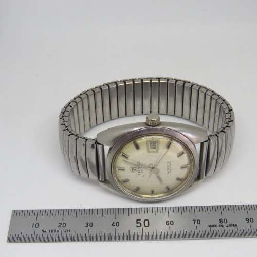 Vintage Tissot Automatic Seastar mens watch with date - Working