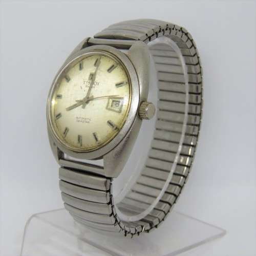 Vintage Tissot Automatic Seastar mens watch with date - Working