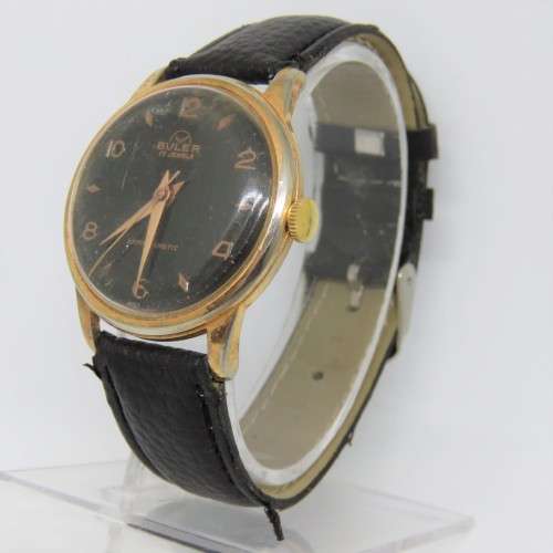 Vintage Buler manual wind mens watch - Not working