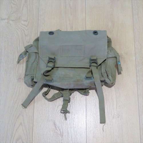 SADF webbing grootsak backpack - Some clasps missing - Size 36 x 44 cm