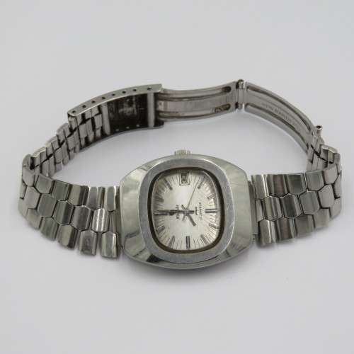 Vintage Nivada F77 Automatic mens watch with date - Working