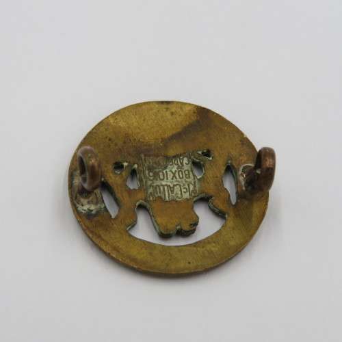 SA Army Instructional Corps badge with lugs