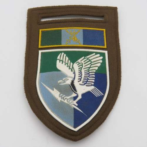 SADF 5 Signals regiment tupperware flash - Left hand side