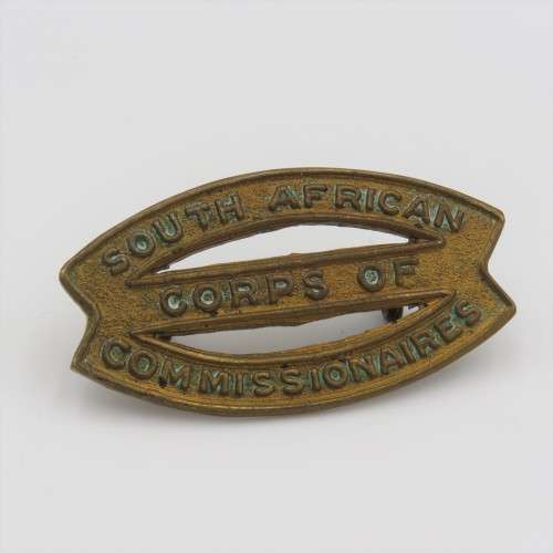 South African Corps of Commissionaires shoulder title - Rarely seen