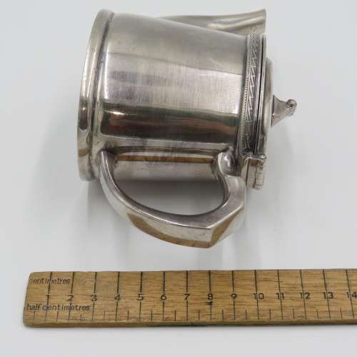 BSL silverplate heavy 1/2 pint milk jug - Excellent condition