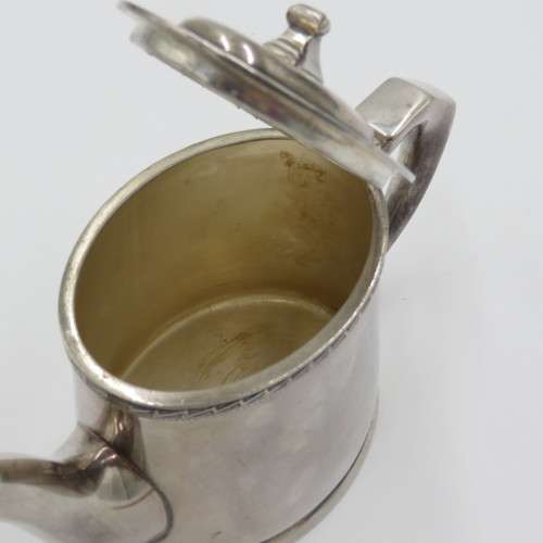 BSL silverplate heavy 1/2 pint milk jug - Excellent condition