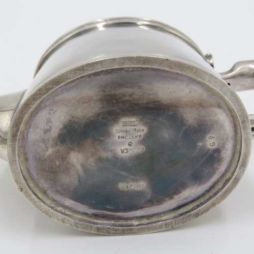 BSL silverplate heavy 1/2 pint milk jug - Excellent condition