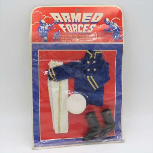 Vintage Armed Forces action figure clothing set - 12 inch figurines like GI Joe