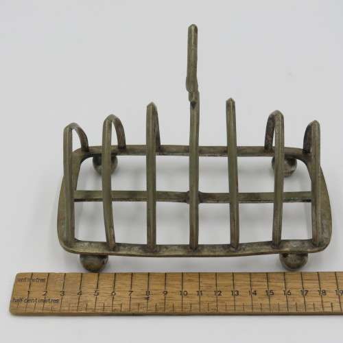 Silverplated toast rack - Antique