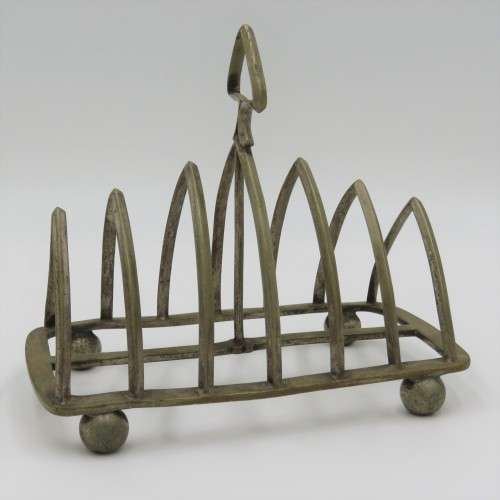 Silverplated toast rack - Antique