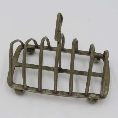 Silverplated toast rack - Antique