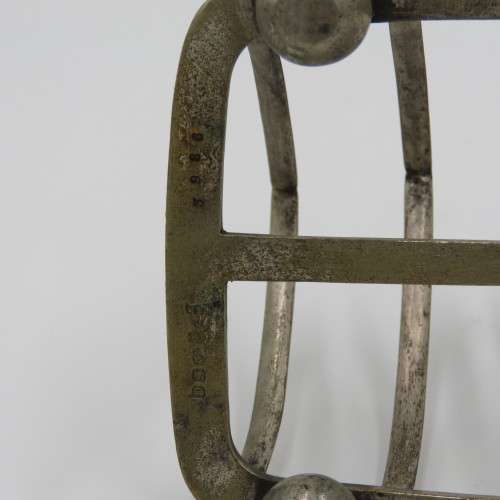 Silverplated toast rack - Antique