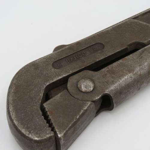 Vintage Bahco 92 adjustable pipe wrench