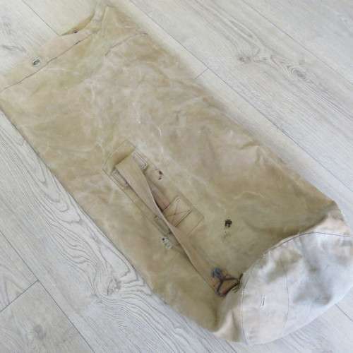 Old SA Army duffel bag / balsak - Well used - Size 111 x 49 cm