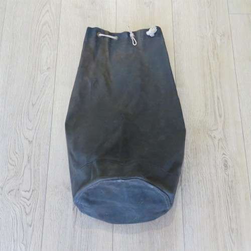 Old Black color military style duffle bag - Size 79 x 48 cm