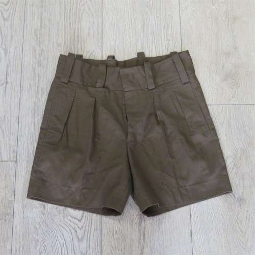 SADF Nutria field dress shorts - Size 34 - Inner leg 16 cm