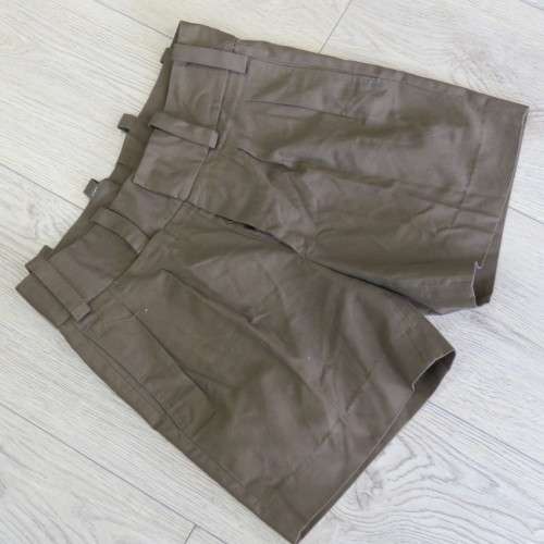 SADF Nutria field dress shorts - Size 34 - Inner leg 16 cm
