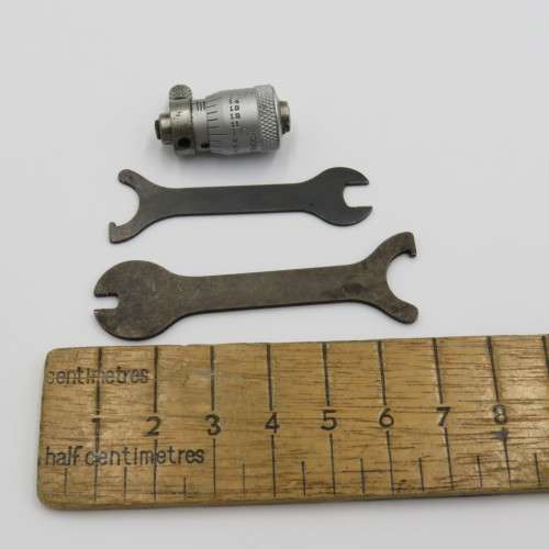 Vintage Moore and Wright internal micrometer