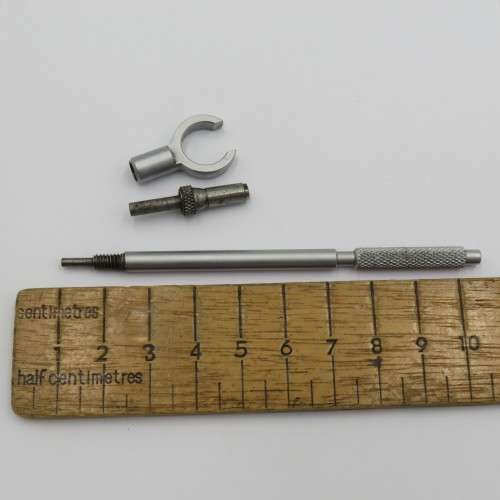 Vintage Moore and Wright internal micrometer