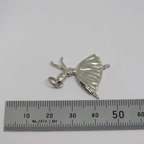 Vintage silver ballerina charm - Weighs 5,8 grams