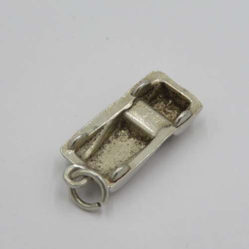 Vintage silver car charm - Weighs 4,3 grams