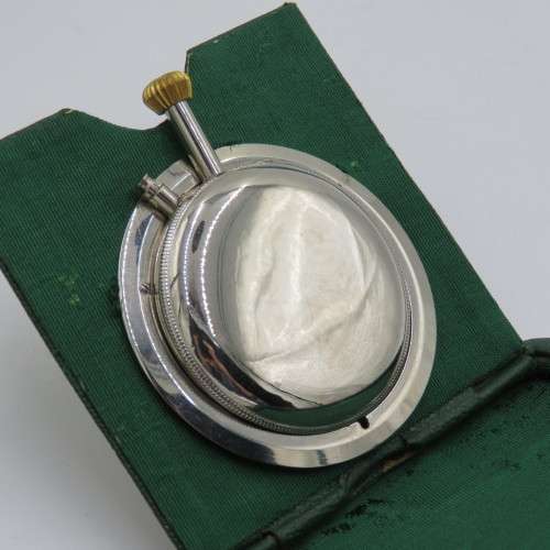 Vintage Traveling pocket alarm clock in case - Not working