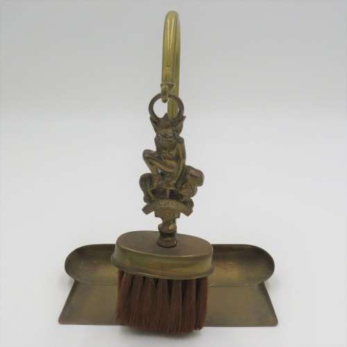Antique Dartmoore Pixie bread crumb catcher brush and shovel