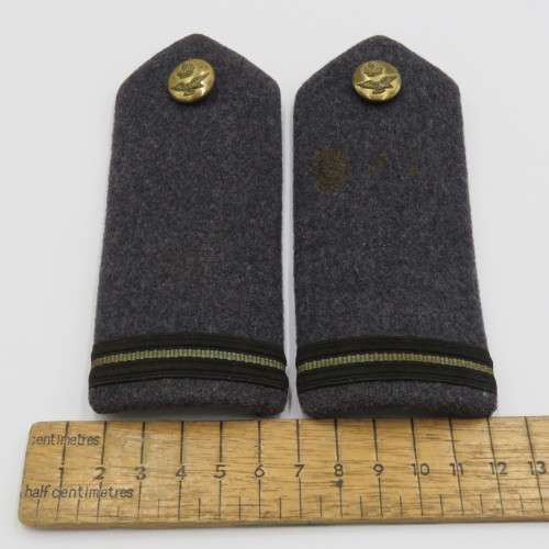 WW2 Rhodesian Air Force Side cap with rank epaulettes - Cap size 54 cm