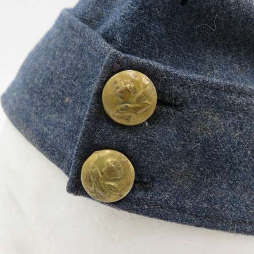 WW2 Rhodesian Air Force Side cap with rank epaulettes - Cap size 54 cm