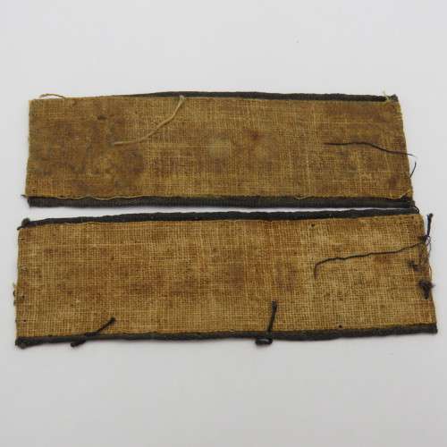 Pair of WW2 Rhodesia cloth shoulder titles