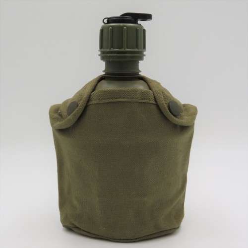 SADF water bottle with fire bucket and NBC cap in pouch