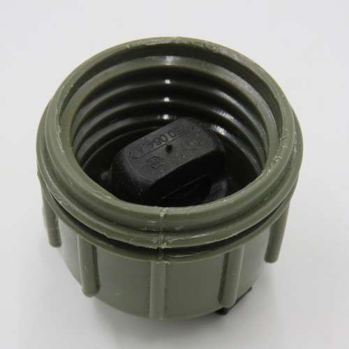 SADF water bottle with fire bucket and NBC cap in pouch