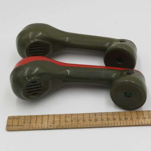 Pair of British Military STC Field telephones - British Patent 737541 - Not tested
