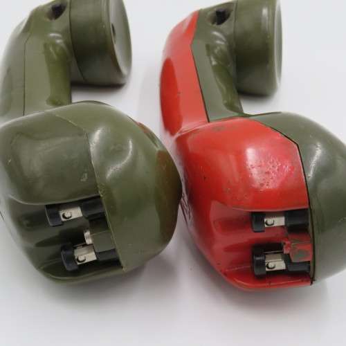 Pair of British Military STC Field telephones - British Patent 737541 - Not tested