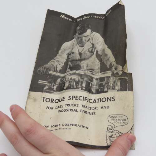 Vintage Snap-On TQ C-150 Torqometer torque wrench in box - Length 41 cm