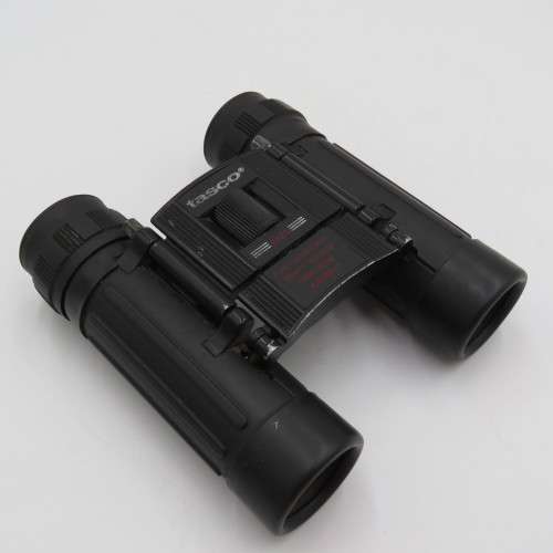 Tasco 10 x 25 binoculars in pouch - Used