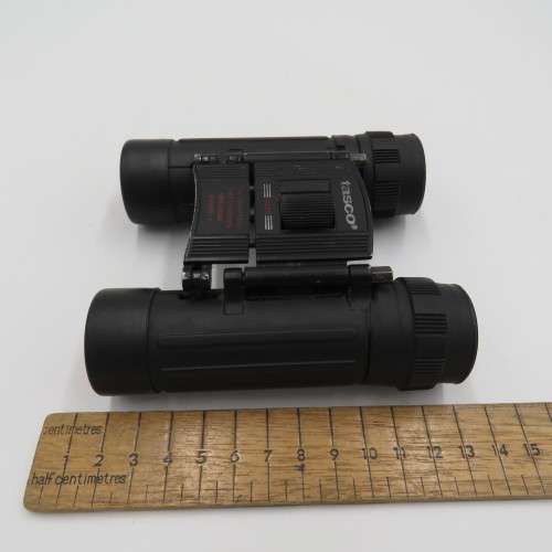 Tasco 10 x 25 binoculars in pouch - Used