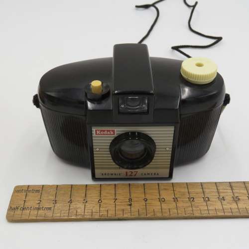 Vintage Kodak Brownie 127 model 2 camera with box