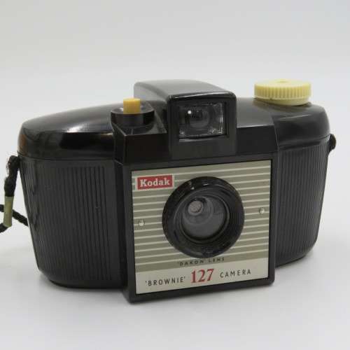 Vintage Kodak Brownie 127 model 2 camera with box
