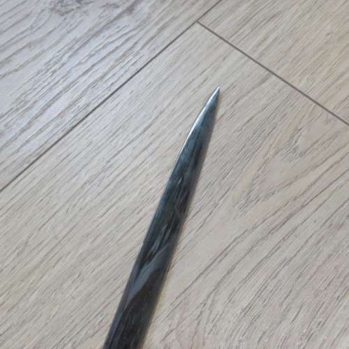 Old South African Ceremonial Officer`s dress sword with Sam Browne leather belt - GMS Solingen