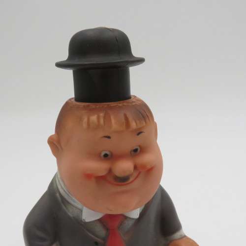Vintage Laurel rubber doll of Laurel and Hardy