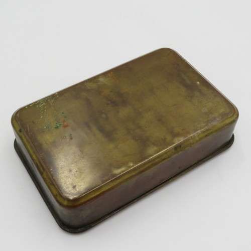 WW1 Christmas 1914 brass tin