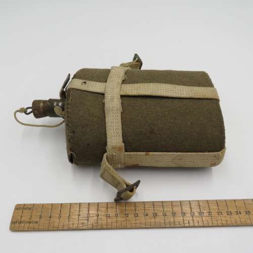 WW2 SA Army water bottle with felt cover and straps